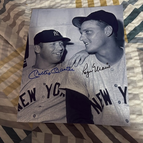 Mickey Mantle Roger Maris New York Yankees - Picture 1 of 1